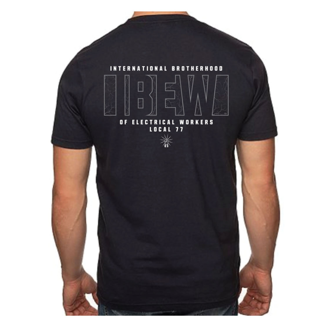 IBEW Lightning Bolt Shirt — IBEW Local 77
